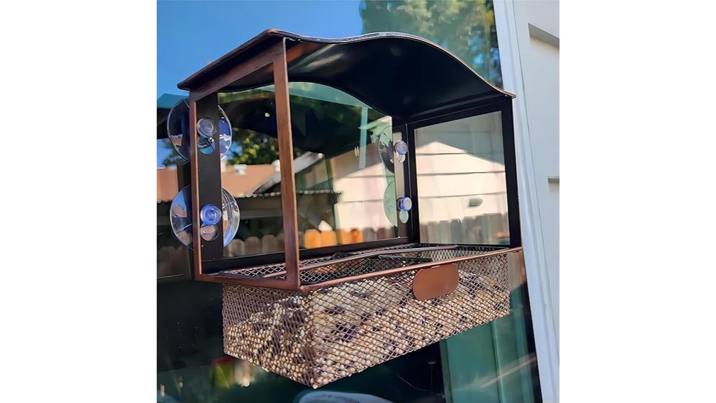 lilyang window bird feeder