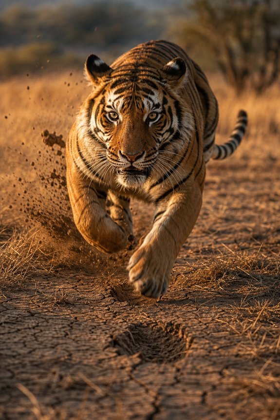 How Fast Can a Tiger Run 9 padded silent grip for speed