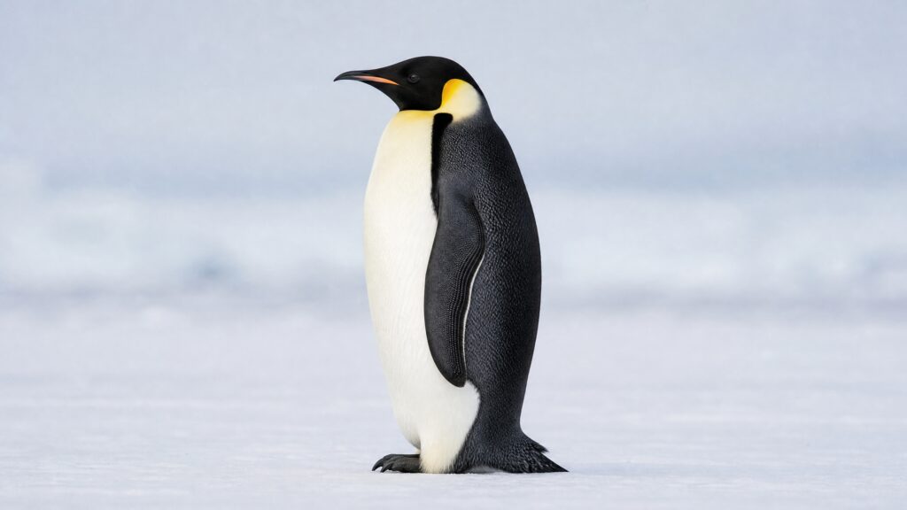 penguins possess short tails