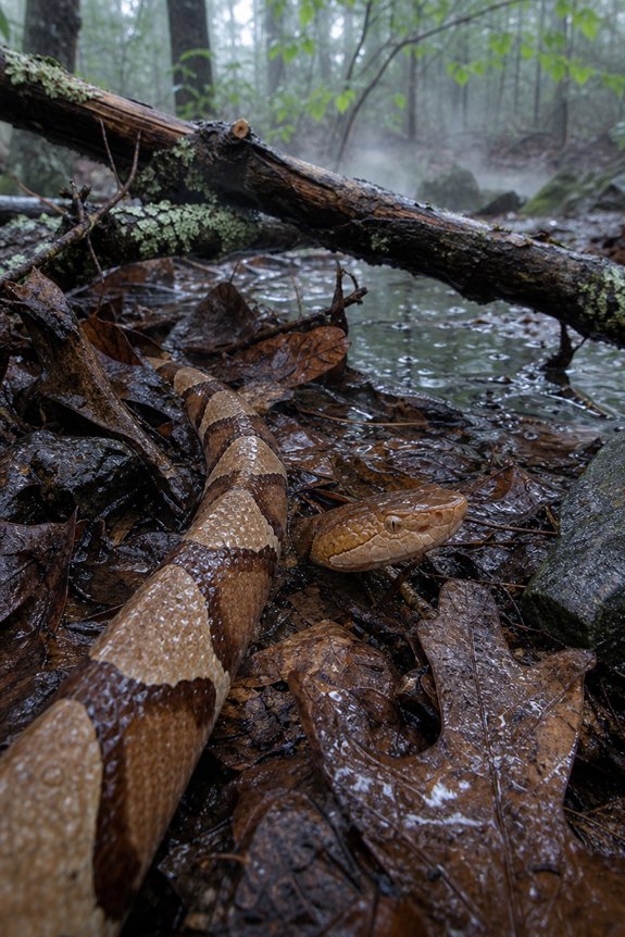 post rain venomous snake activity