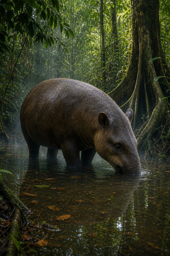rainforest seed dispersing nocturnal herbivore