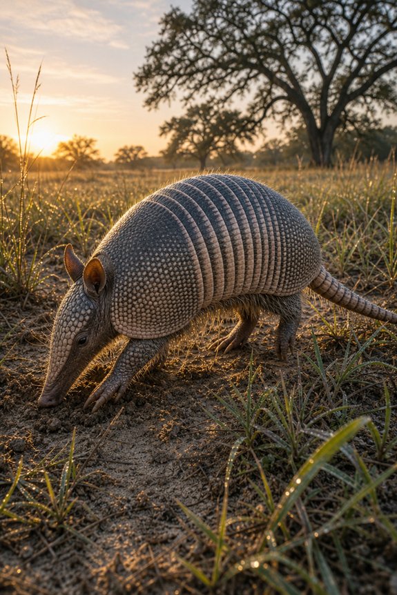 Armadillo Facts: Armor, Quadruplets and Leprosy 11 rapidly expanding burrowing insectivore population