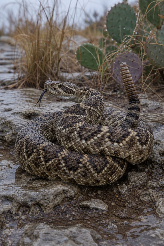rattlesnake rattling increases with humidity