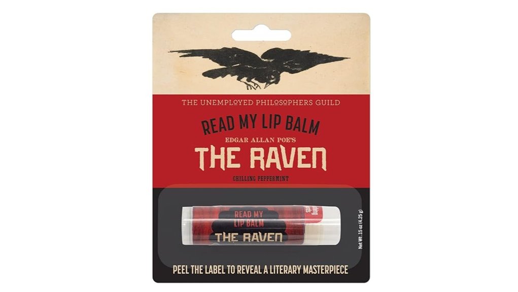 raven scented peppermint lipbalm