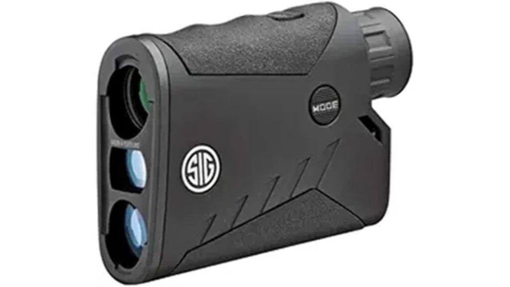 Sig Sauer KILO1000 Rangefinder Review: 1,200 Yards, 5 oz 1 SIG SAUER KILO1000 5x20 mm laser rangefinder monocular