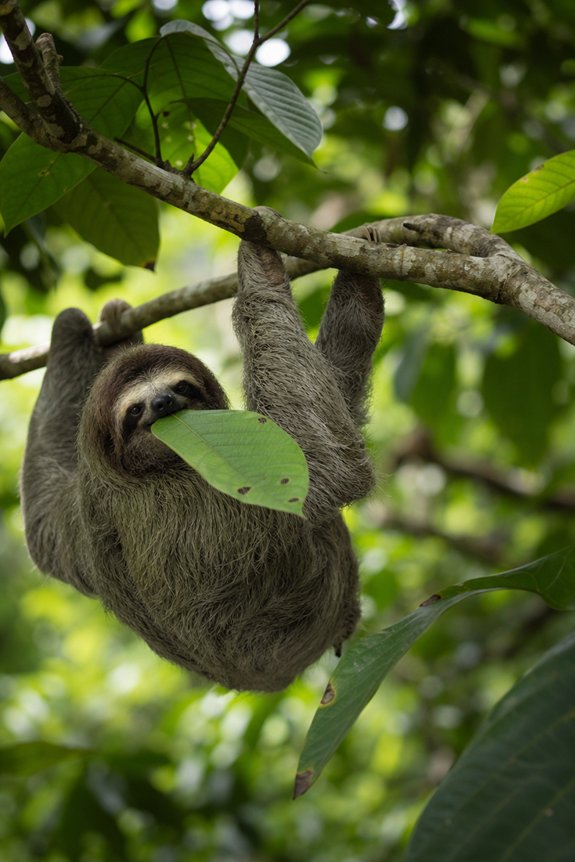 What Eats Tree Leaves: Leaf Eating Animals 7 slowly digesting nutrient poor leaves