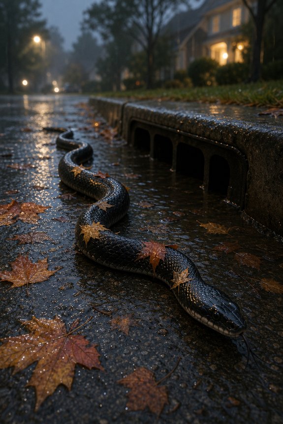 snakes seek higher urban refuge