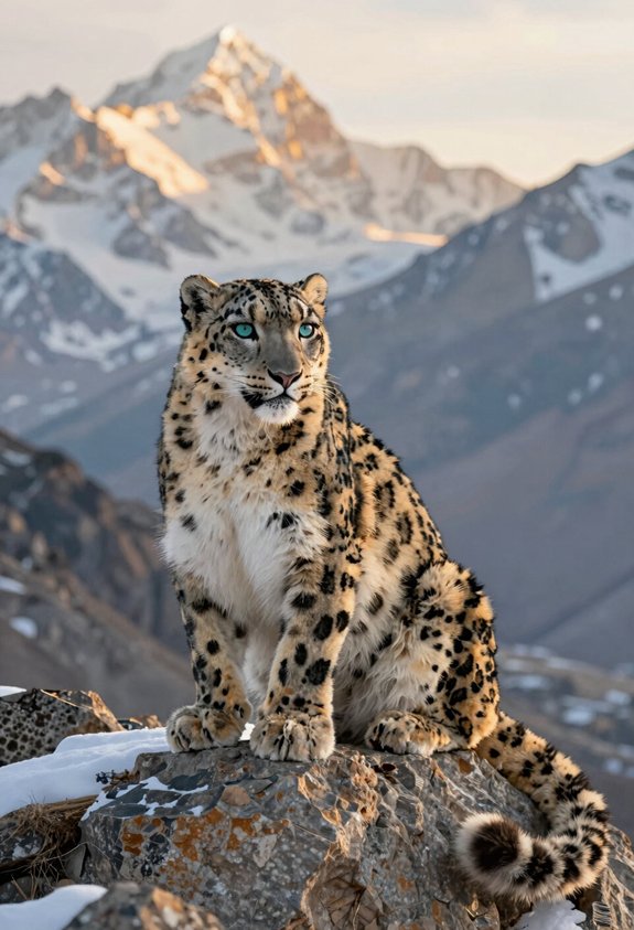 snow leopard hemis india