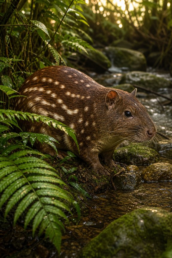 spotted solitary nocturnal forest dweller