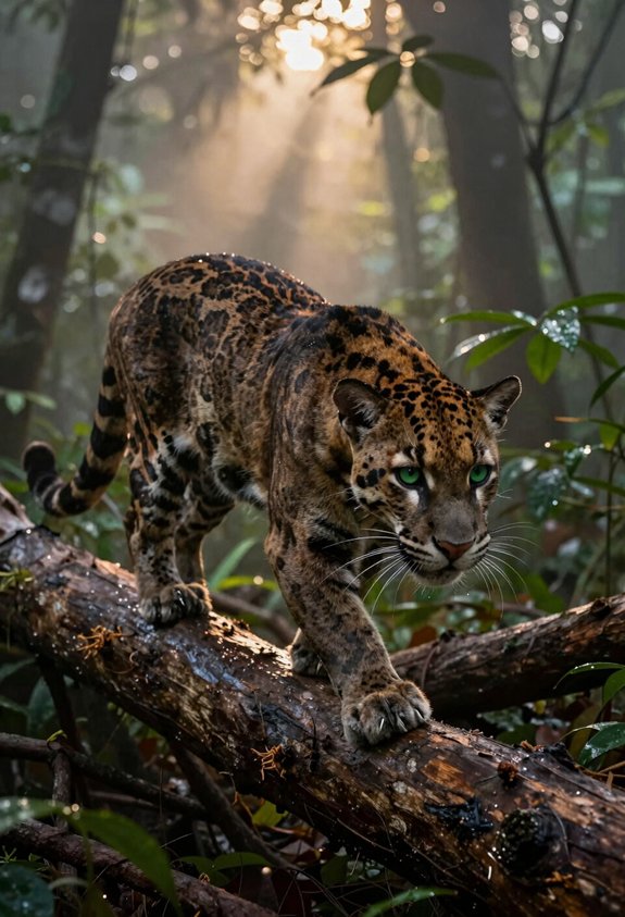sunda clouded leopard borneo
