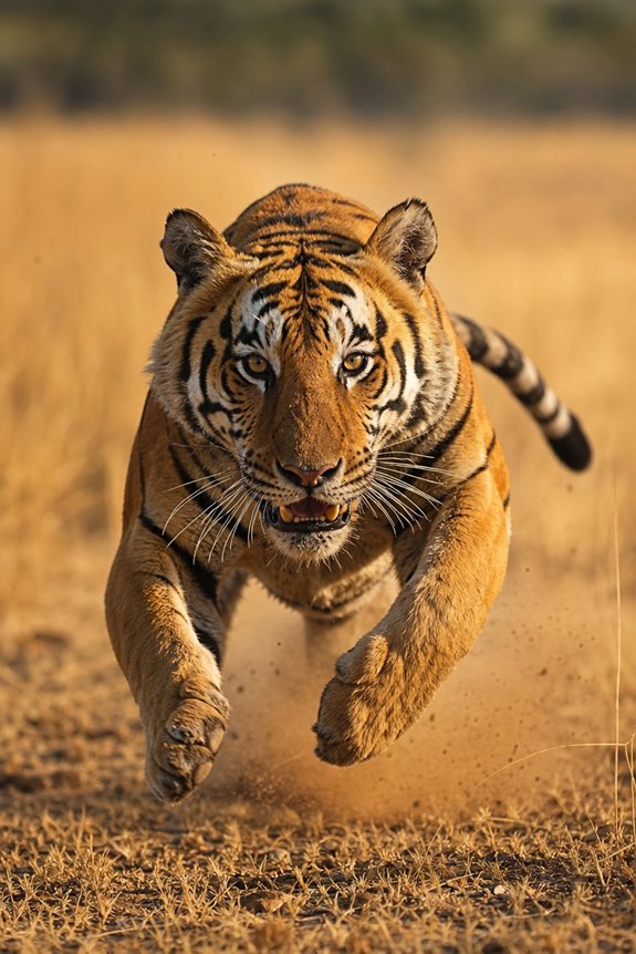 How Fast Can a Tiger Run 14 tiger outruns human sprint
