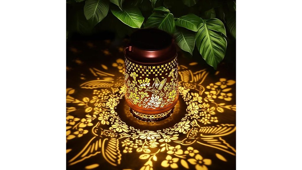 Top Gifts Hummingbird Lovers Are Buzzing About 12 waterproof solar hummingbird garden lanterns