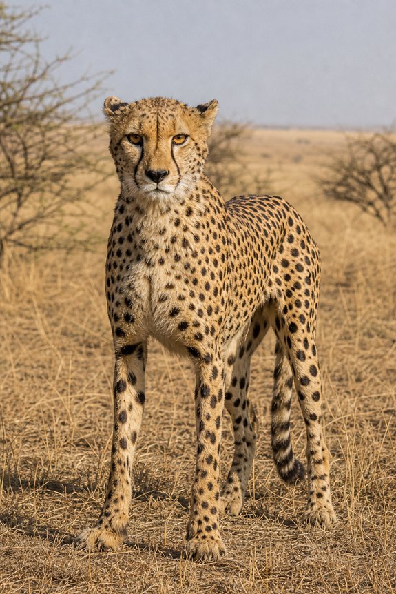 wild cheetahs not dangerous