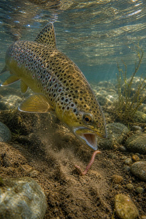 What Animals Eat Worms 8 worms sustain freshwater fish populations